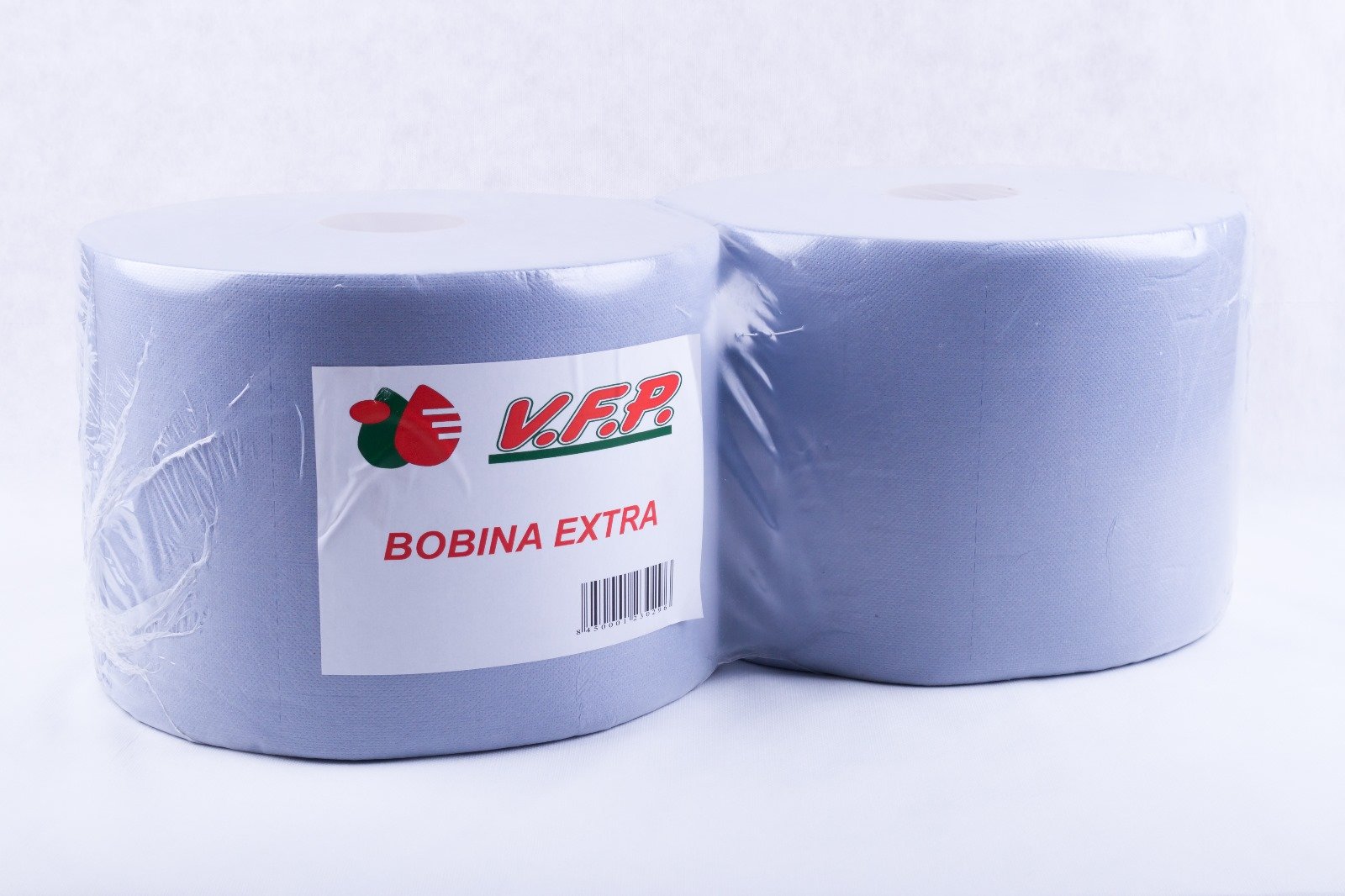 Bobina extra con fondo gris